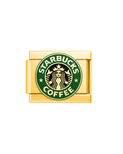 Starbucks golden charm