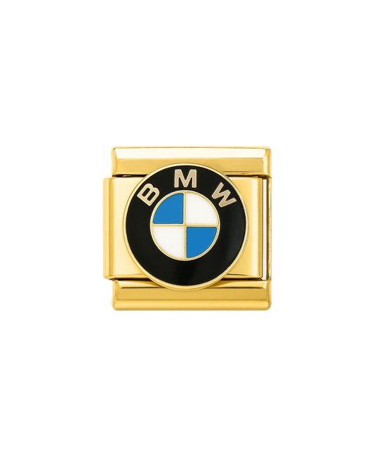 BMW golden charm