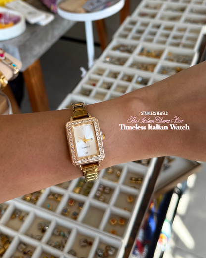 Timeless Italian Golden Watch