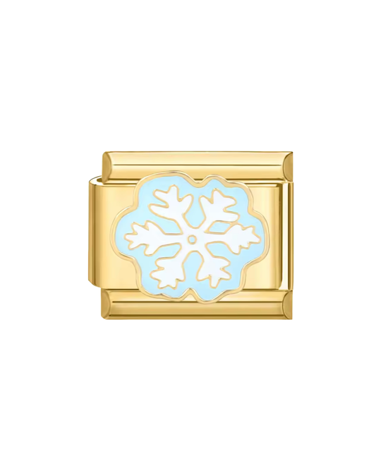 Snow golden charm