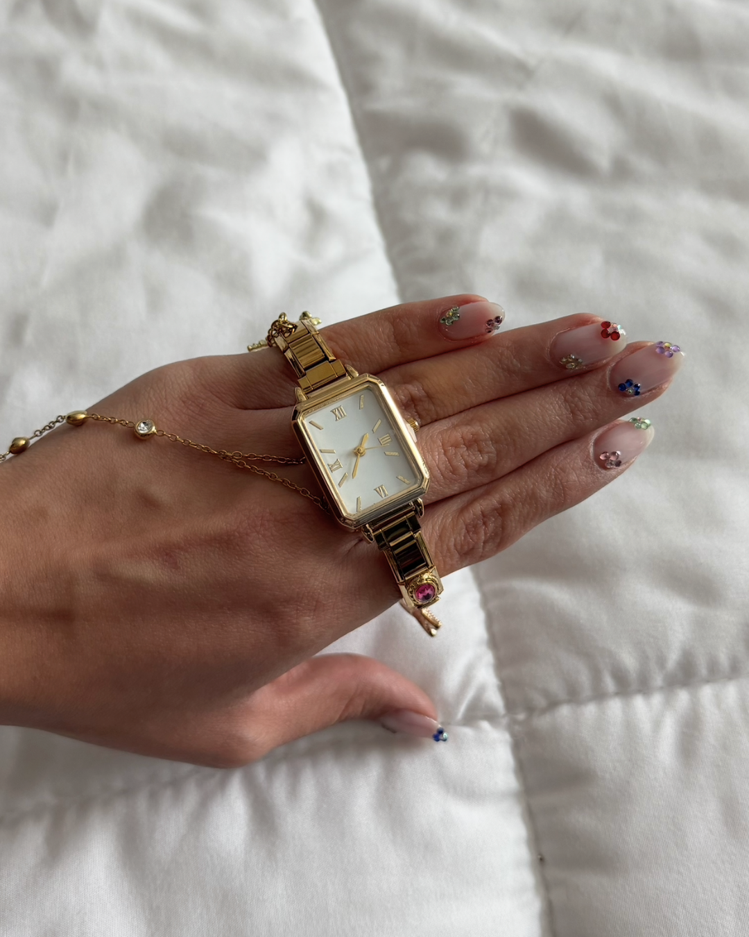 Spring Seasonal Golden Italian Watch