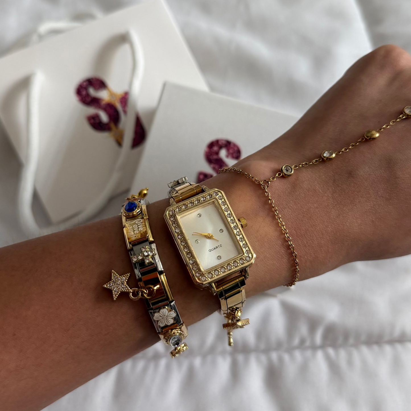 Timeless Italian Golden Watch