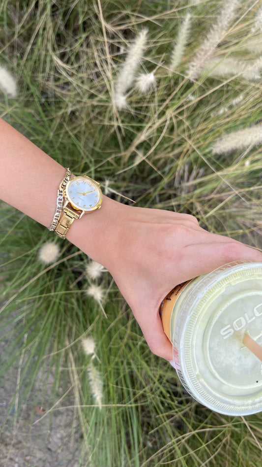 Classic Italian Watch Golden