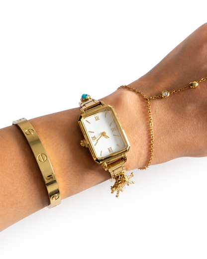 Spring Seasonal Golden Italian Watch