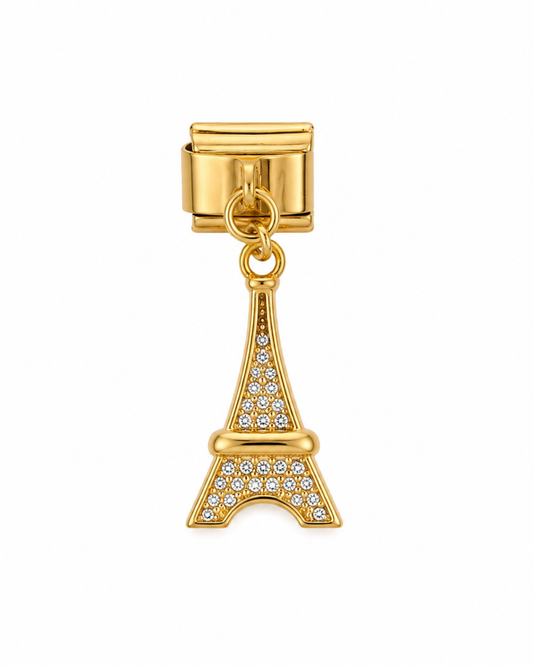Colgante torre eiffel golden